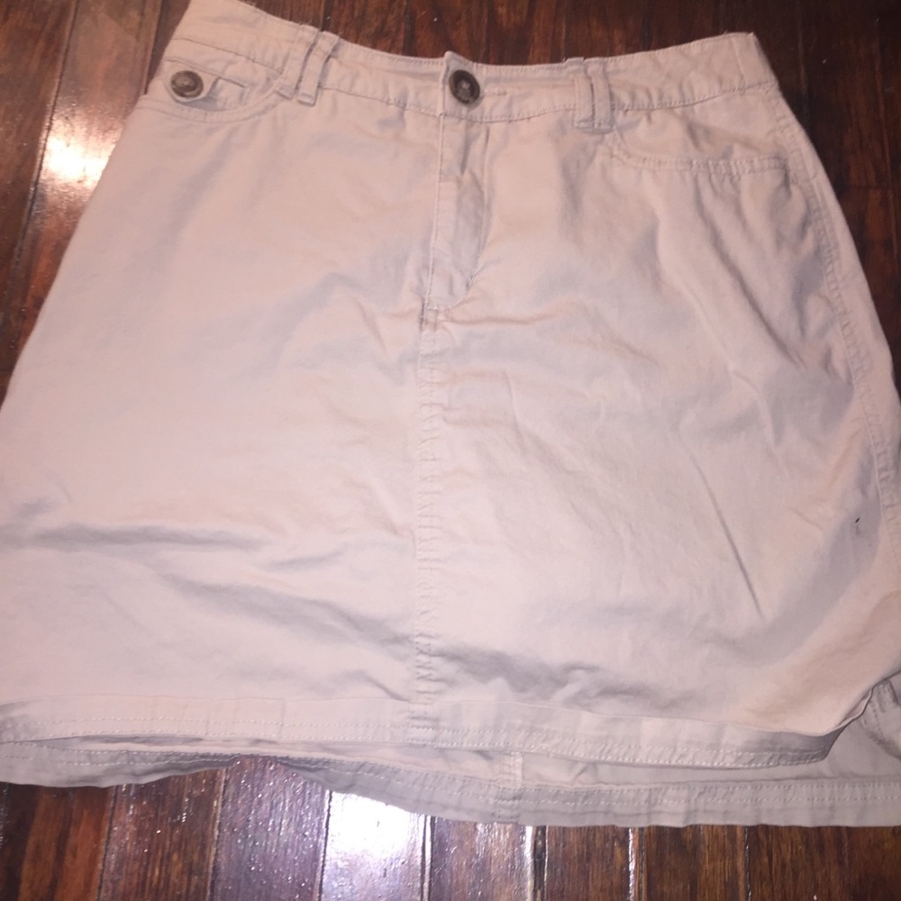 Khaki skirt
